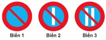 Câu 327: Gặp biển nào người lái xe không được đỗ xe vào ngày chẵn?