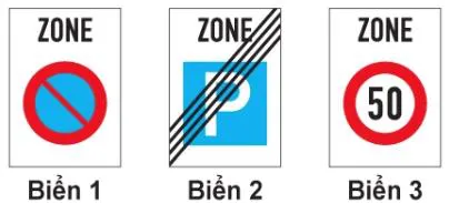 Câu 446: Biển số 3 có ý nghĩa như thế nào?