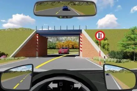 Câu 586: Xe nào phải nhường đường trong trường hợp này?